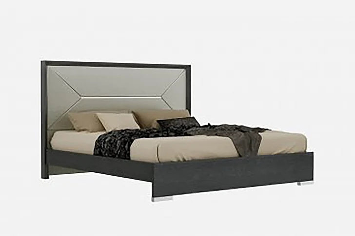J&M Monte Leone Queen Panel Bed in Grey 180234-Q PROMO