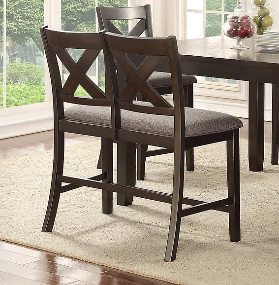 Urban Styles Monterey Counter Bench in Cappuccino 2753