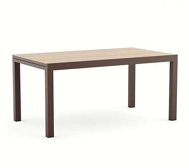Furniture of America Monza Dining Table in Gun Metal Gray GM-2027