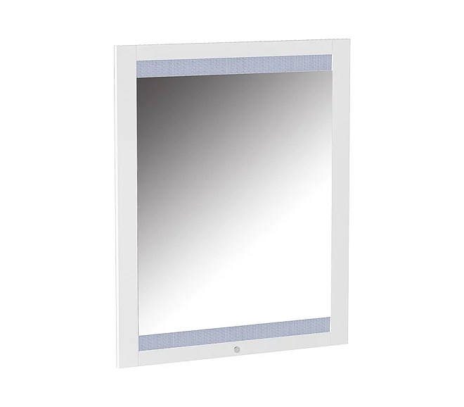 Chintaly Moscow Mirror in Gloss White MOSCOW-MIR
