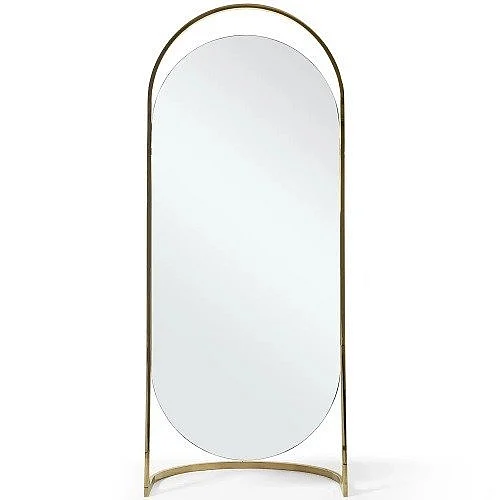 Whiteline Modern Celina Floor Mirror in MR2014