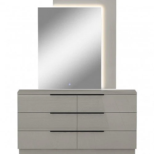 Whiteline Modern Damien Mirror in MR2022-LGRY CLOSEOUT