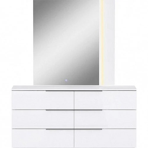 Whiteline Modern Damien Mirror in MR2022-WHT CLOSEOUT