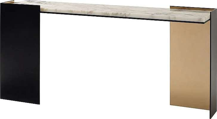 Baker Milling Road Kara Mann Wrap Console Oil Rubbed Bronze MR7065