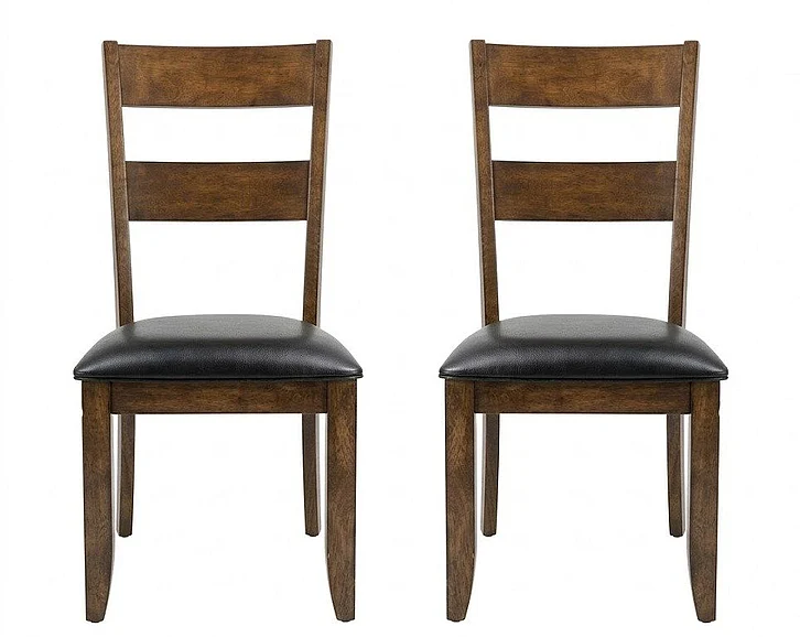 Mariposa Ladderback Side Chair in Rustic Whiskey (Set of 2) MRPRW255K
