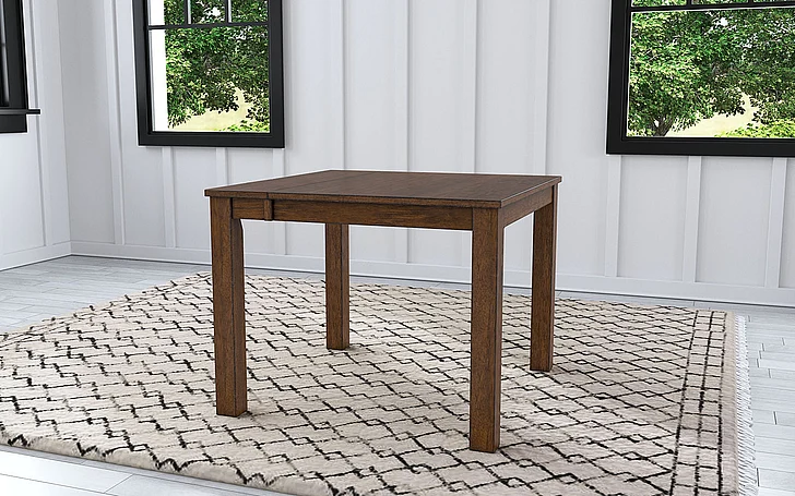 Mariposa Dinette Table in Rustic Whiskey MRPRW6010