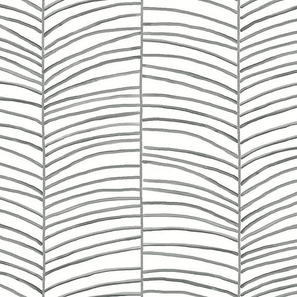 York F56-Montecito Cascade Palm Chevron Wallpaper MT5673 (Double Roll)