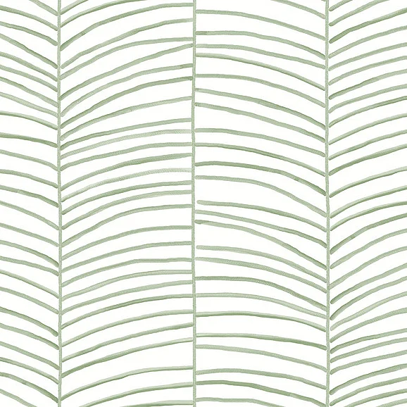York F56-Montecito Cascade Palm Chevron Wallpaper MT5674 (Double Roll)