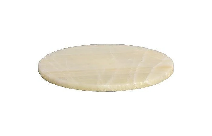 Phillips Collection Lazy Susan Onyx Plate Turntable in Gray MX114562