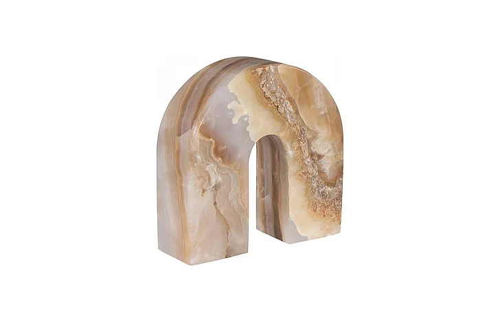 Phillips Collection Onyx Sculpture, Rainbow, Amber MX119947