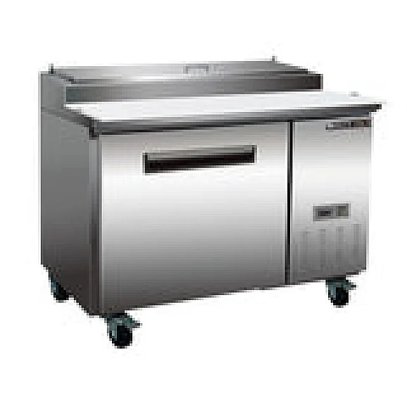 MAXX COLD Maxx Cold X-Series One-Door Refrigerated Pizza Prep Table MXCPP50HC