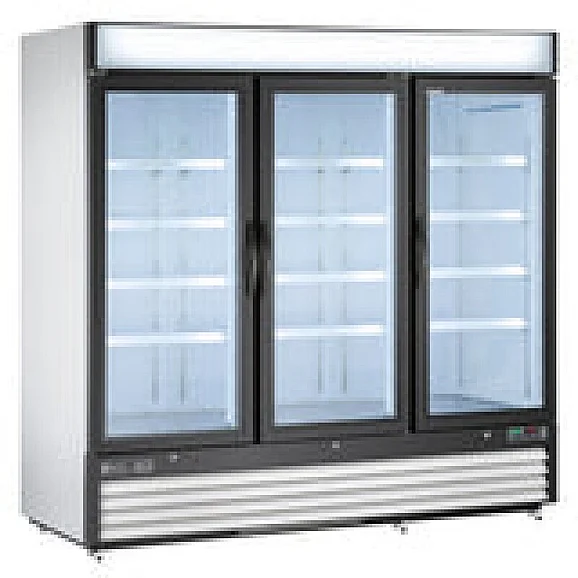 MAXX COLD Maxx Cold Triple Swing Glass Door Merchandiser Refrigerator MXM372RHC