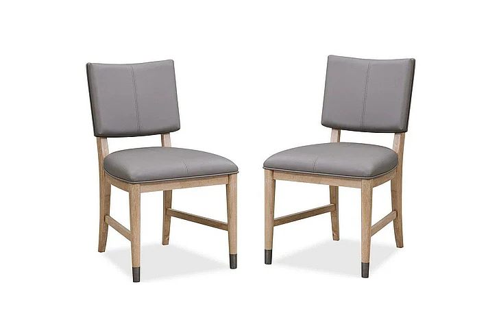 Modus Furniture Franklin Dining Side Chair inAu Natural MXNK63 (Set of 2)