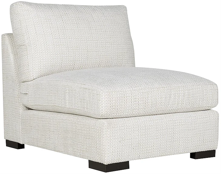 Bernhardt Upholstery Nicolette Armless Chair N1130 CUSTOM ITEM