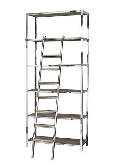 Artesia Bruno Bookcase in Steel N4-S145E