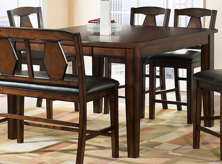 Urban Styles Napa Pub Table in Light Brown 2920
