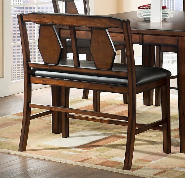 Urban Styles Napa Upholstered Bench in Light Brown 2923