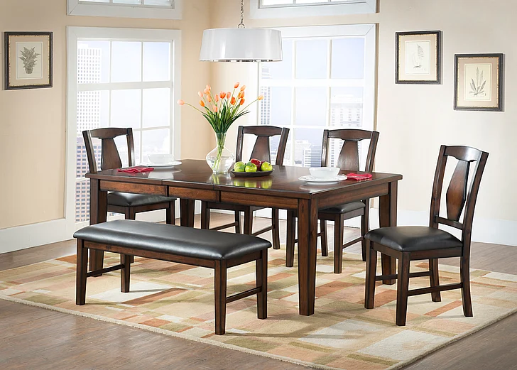 Urban Styles Napa Upholstered Bench in Light Brown 1923