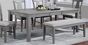 Urban Styles Napa Gray Dining Table in Gray 1930