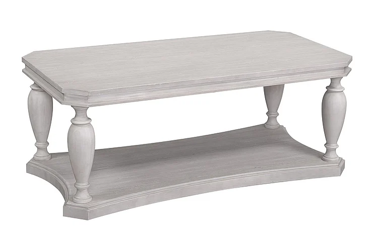 Cottage Creek Naples Coffee Table in Light Pewter 7023-0972