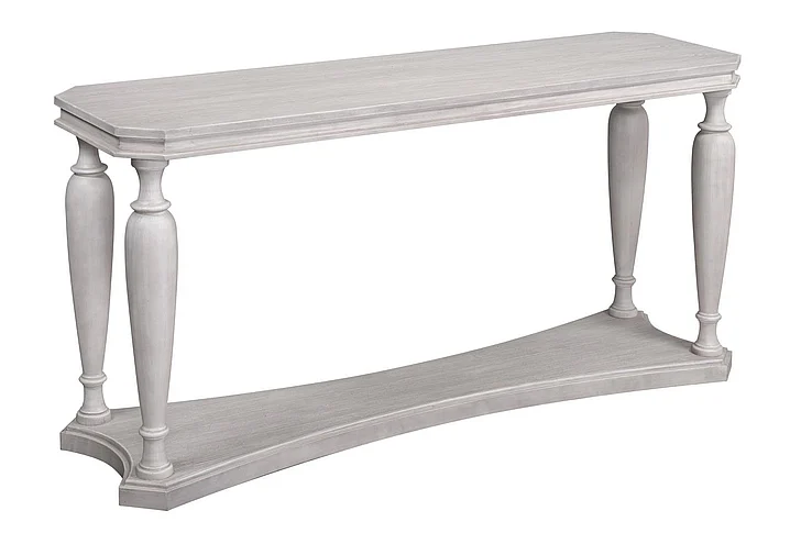 Cottage Creek Naples Console Table in Light Pewter 7024-0972