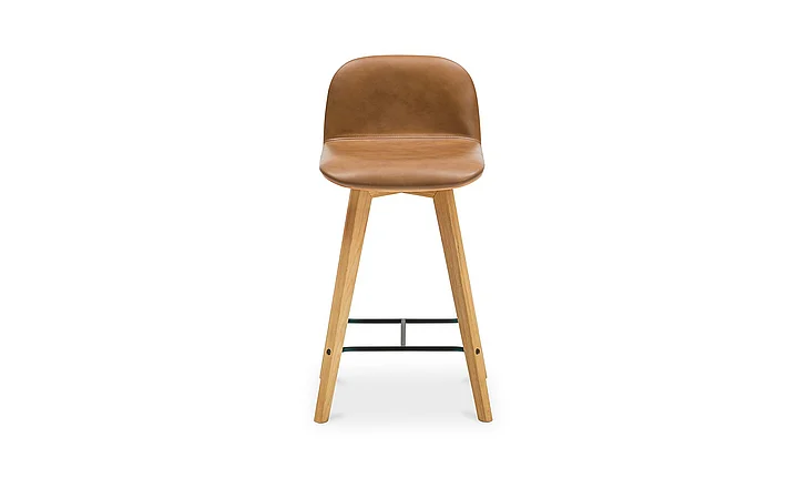 Moe's Home Collection Napoli Counter Stool in Tan YC-1020-40 CLOSEOUT