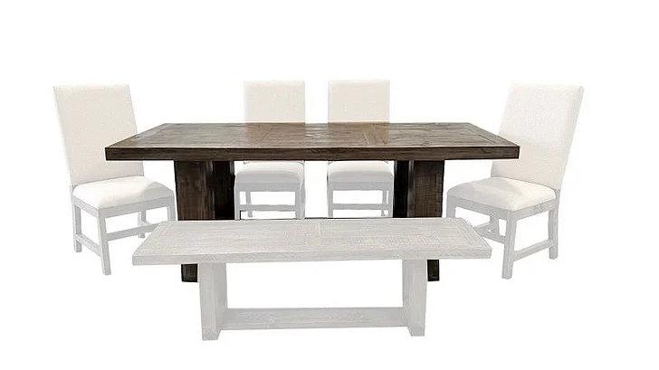 Split Nickel Neo Dining Table MIC-NEO-DT | CON21T