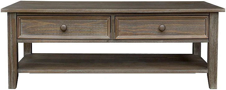 Cottage Creek New Haven Coffee Table in Studio Ash 3490-0641