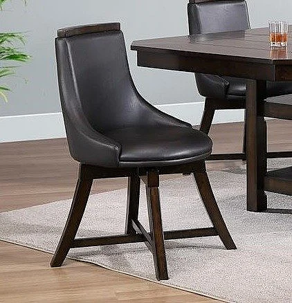 Urban Styles New Haven Brown PU Dining Chair Brown in 1462