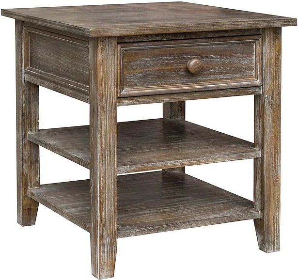 Cottage Creek New Haven End Table in Studio Ash 3491-0641