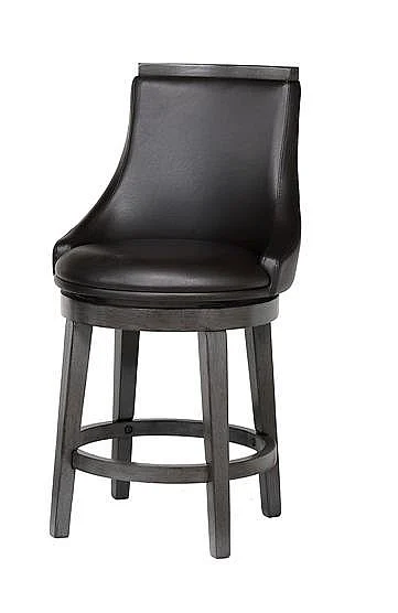 Urban Styles New Haven Gray Bar Height Stool Gray in 2455
