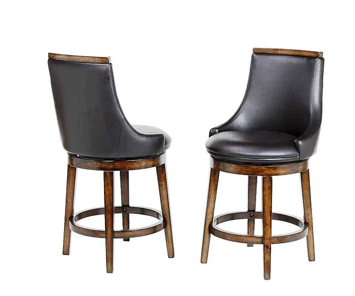 Urban Styles New Haven Brown Bar Height Stool Brown in 2463