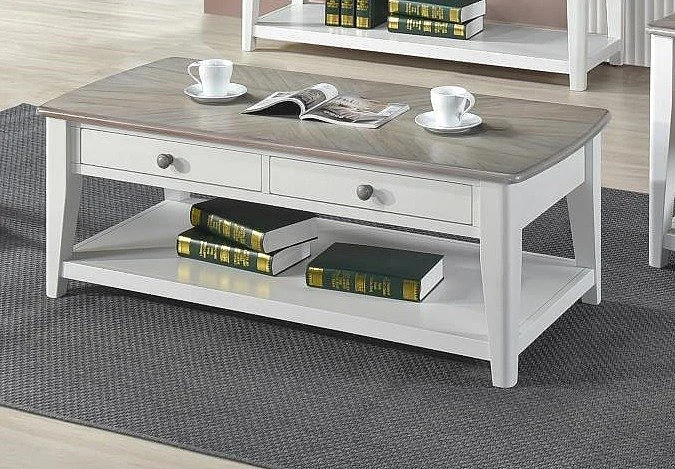 Urban Styles Newark Coffee Table Smoke Gray/Almond in 1865