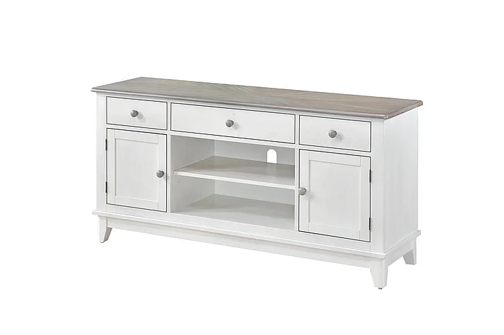 Urban Styles Newark Tv Console Smoke Gray/Almond in 1868
