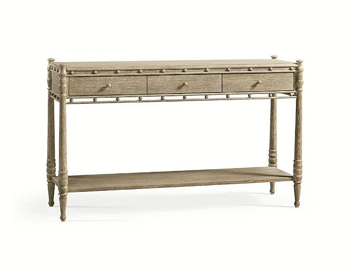 Jonathan Charles William Yeoward Morris Console Table in Greyed Oak 530263-GYO