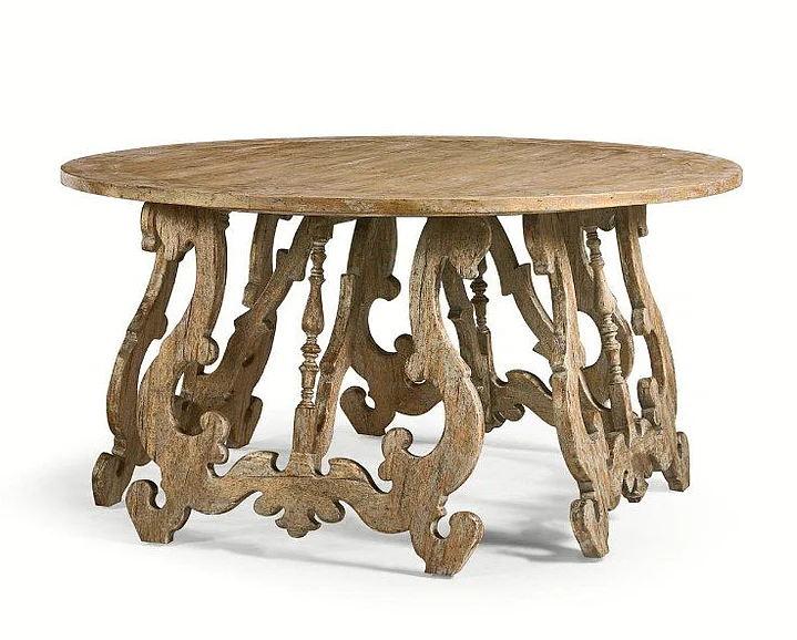 Jonathan Charles Caldera Centre Table in Light Spain Painted Walnut 491249-LSW