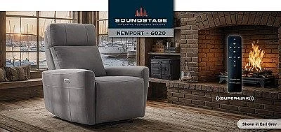 Sound Stage Newport Wall Hugger Recliner 1-Motor-LG 6020-1RRP-SST-LG