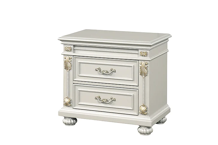Cosmos Destiny Nightstand Pearl 1075WHDES