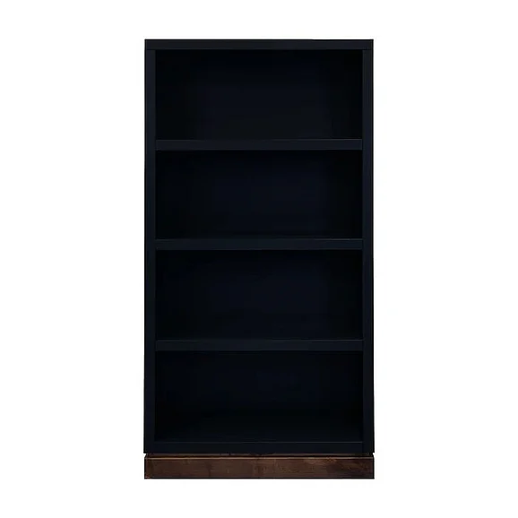 Legends Nora Bookcase in Black/Whiskey NO6860.SWK