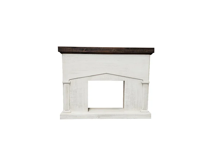 Split Nickel Noah Fireplace MIC-NOAH-FP | CON41FP