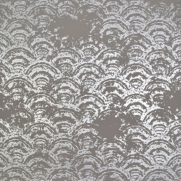 York C37-Antonina Vella Modern Metals Eclipse Grey & Silver Wallpaper NW3600 (Double Roll)