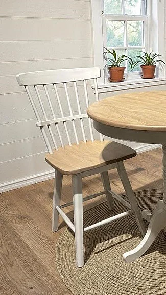 Urban Styles Oasis Swivel Counter Chair Cream in 2382
