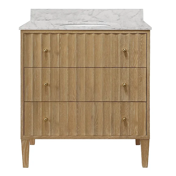 Worlds Away Odin Bath Vanity in Cerused Oak ODIN CO