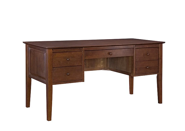 John Thomas Furniture Home Accents Executive Lancaster Shaker Desk in Espresso OF581-60