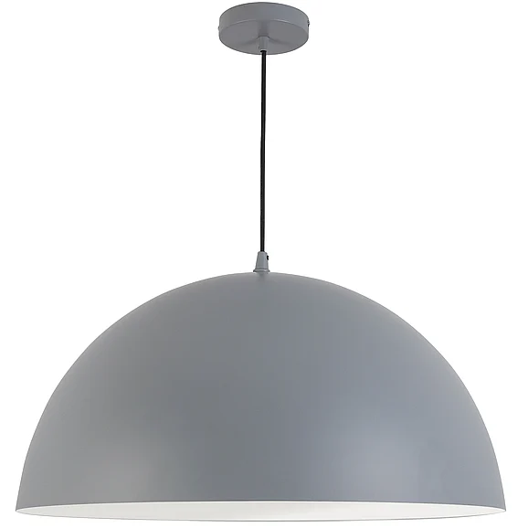 Dainolite 1LT 20" Pendant, GRY OFE-201P-GRY