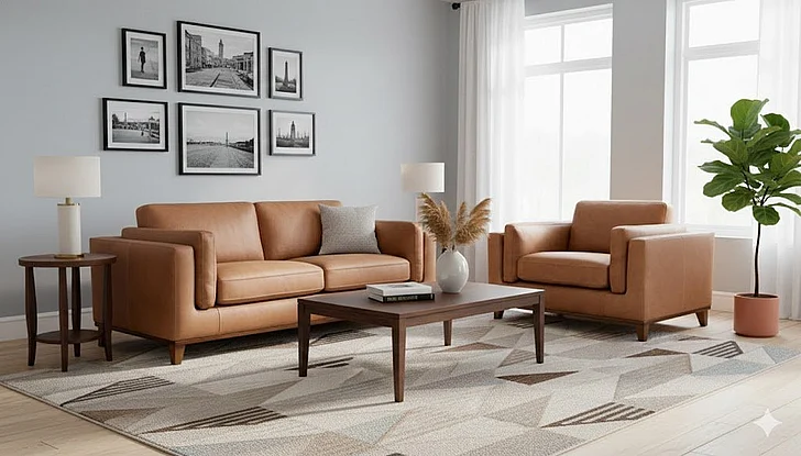 Luke Home Olivia 2pc Living Room Set (QUICKSHIP)