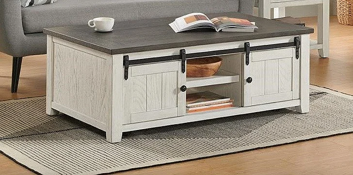 Urban Styles Omaha Coffee Table Gray/Almond in 1655