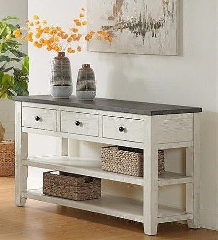 Urban Styles Omaha Sofa Table Gray/Almond in 1657