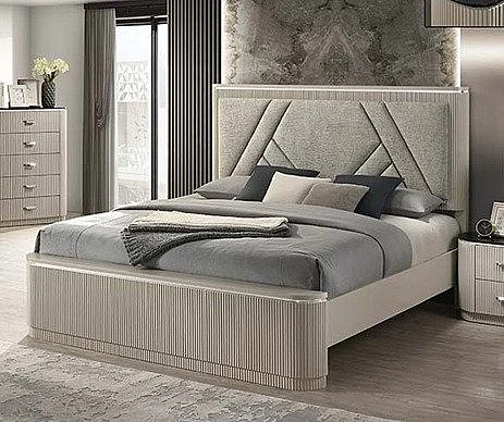 J&M Furniture Onyx Queen Bed 17188-Q CLOSEOUT