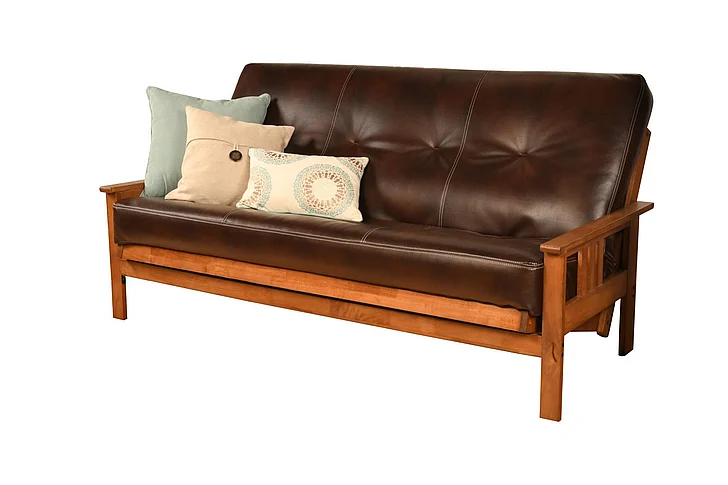 Kodiak #6000 276 Coil Hinged Full-size Futon Mattress in Oregon Trail Java KFOTJF6M1
